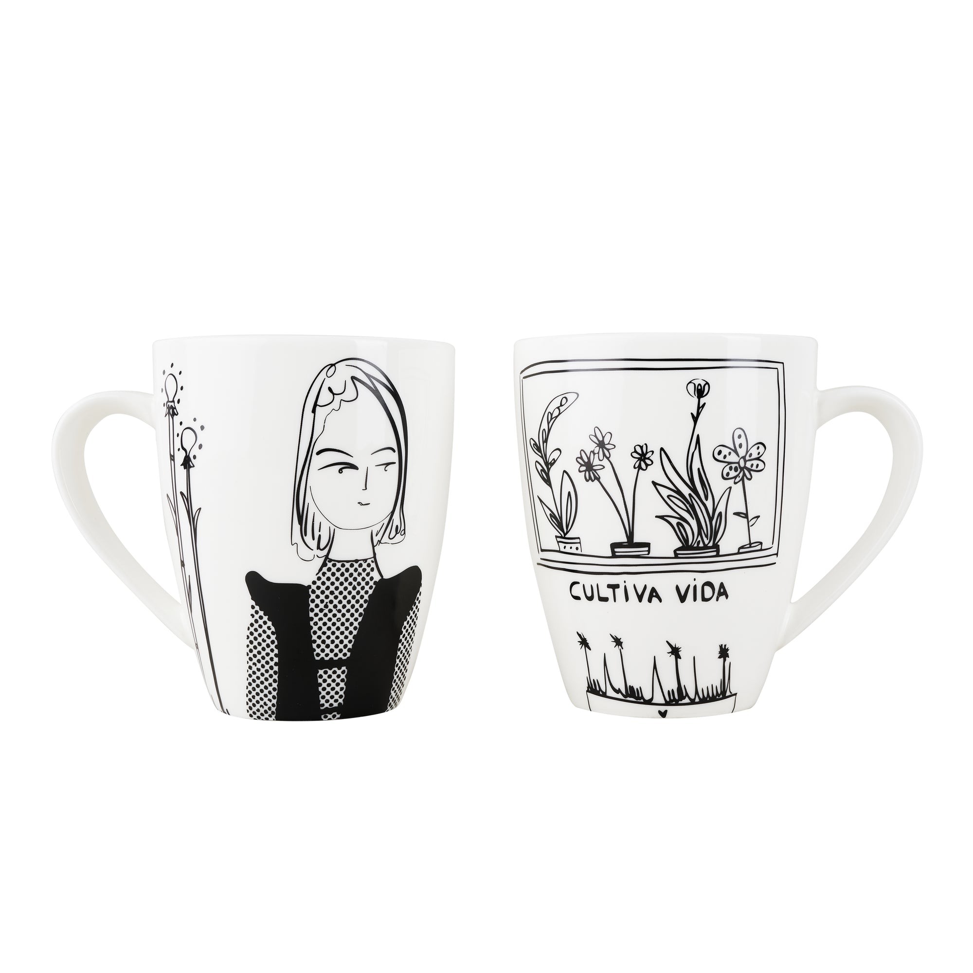 Mugs | Vitrinas | Gala | Negra
