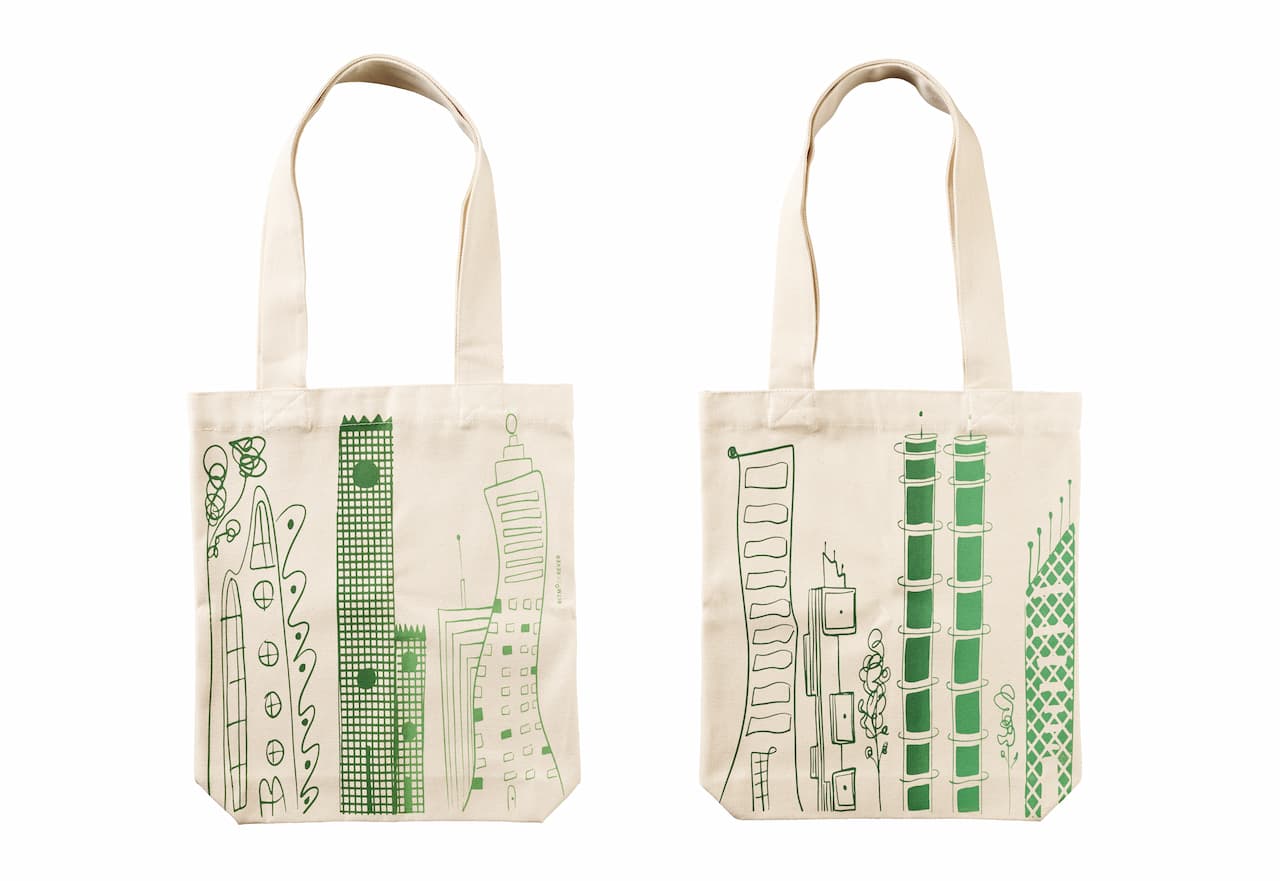 Totebag | La Cité  | La Cité | Verde
