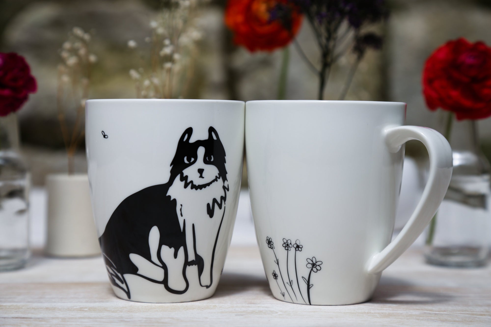 Mugs | Parche Animal  | Po | Negro
