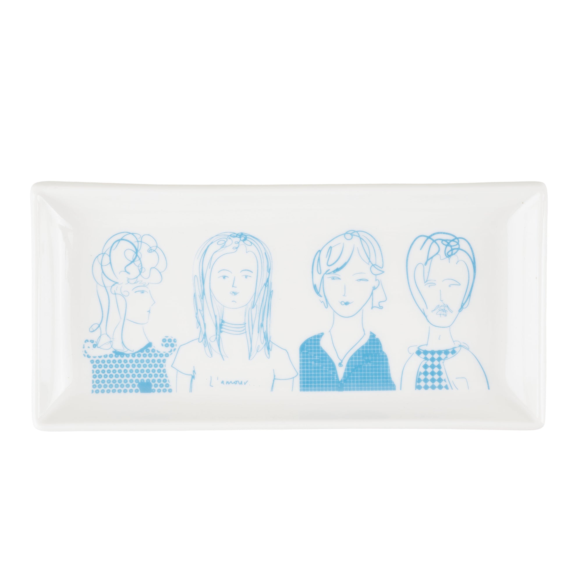 Bandejas | Primavera | Amigos | Azul