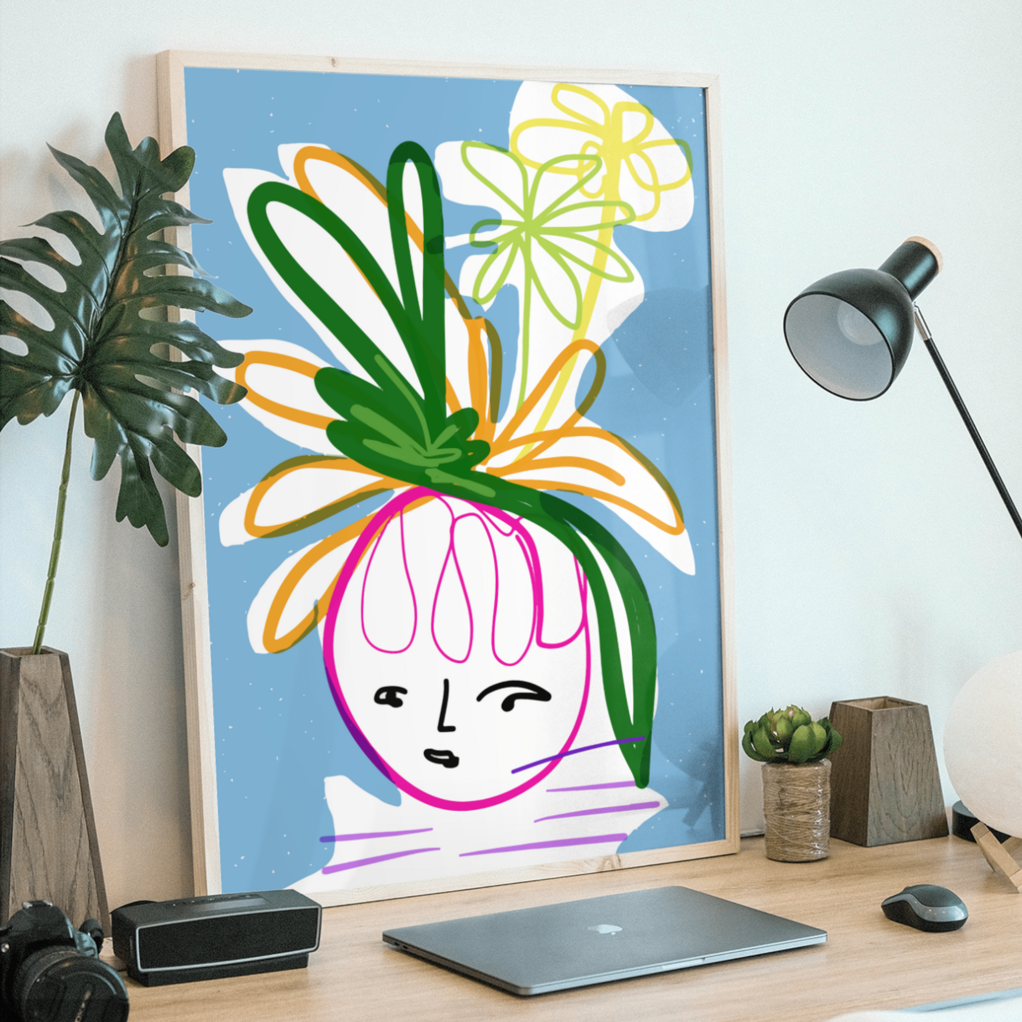 Ilustracion | Viajando | Onion Head | 