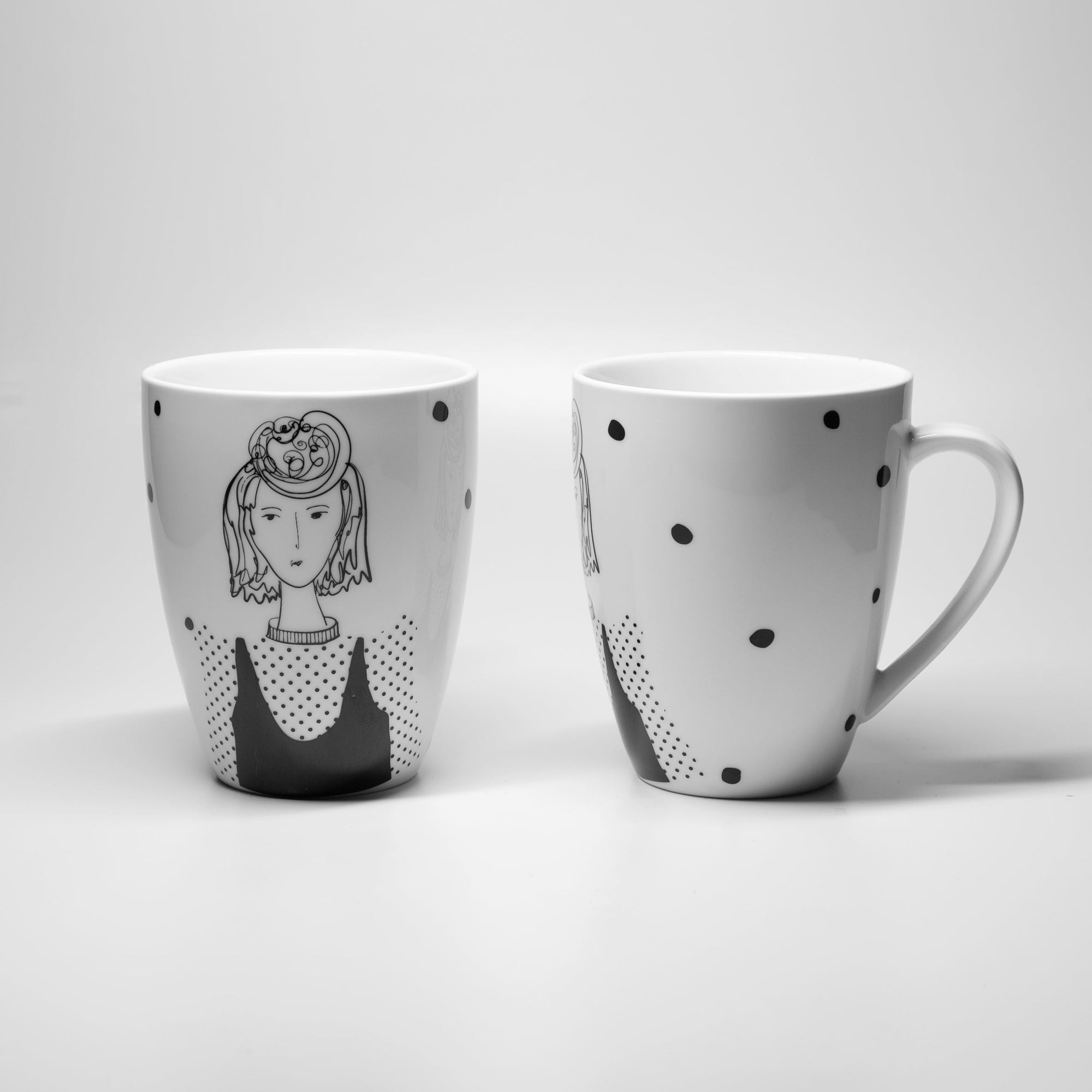 Mugs | Thoughts & Dots  | Alma | Negro