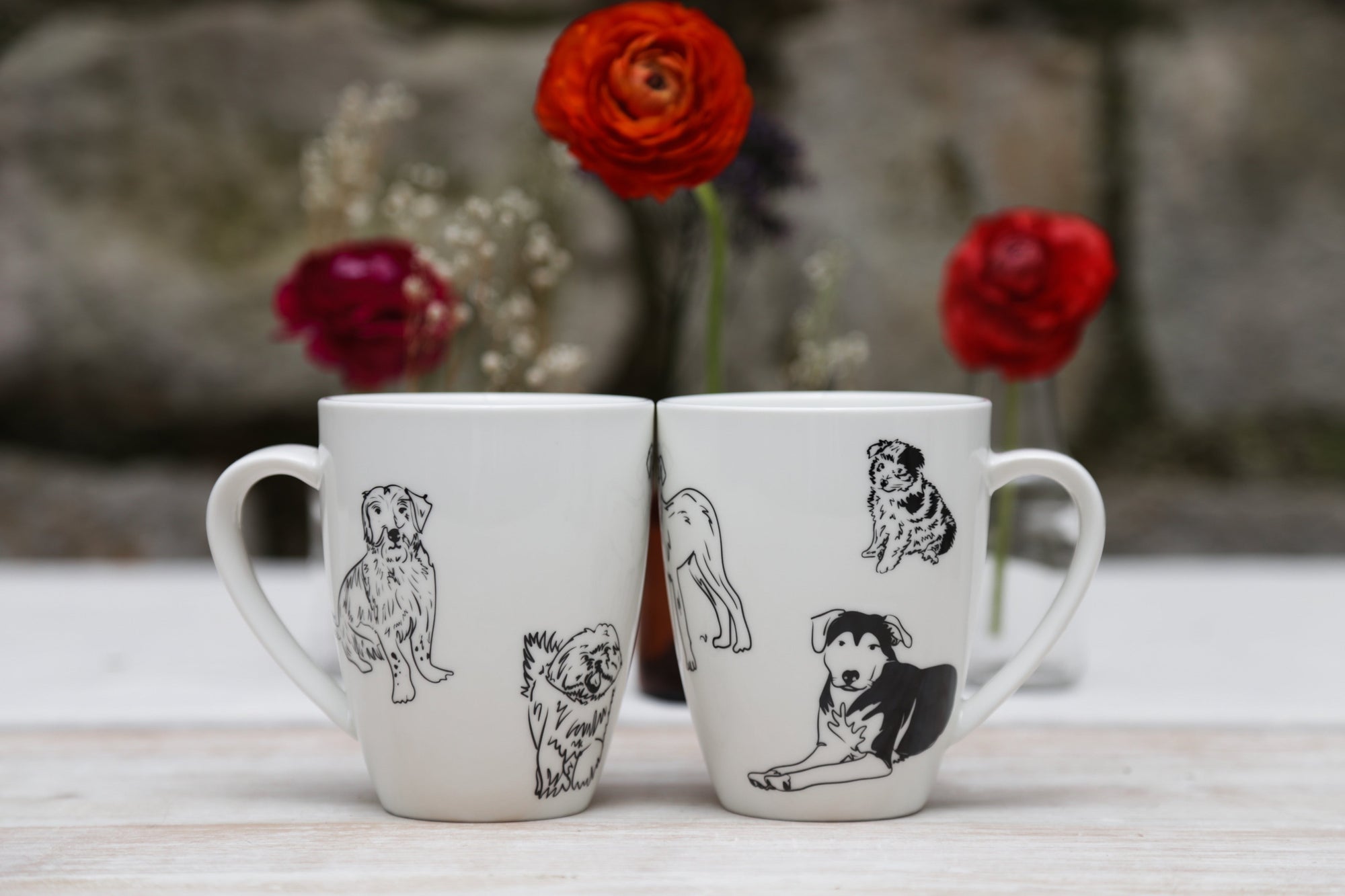 Mugs | Parche Animal  | Perros parque del Brasil | Negro