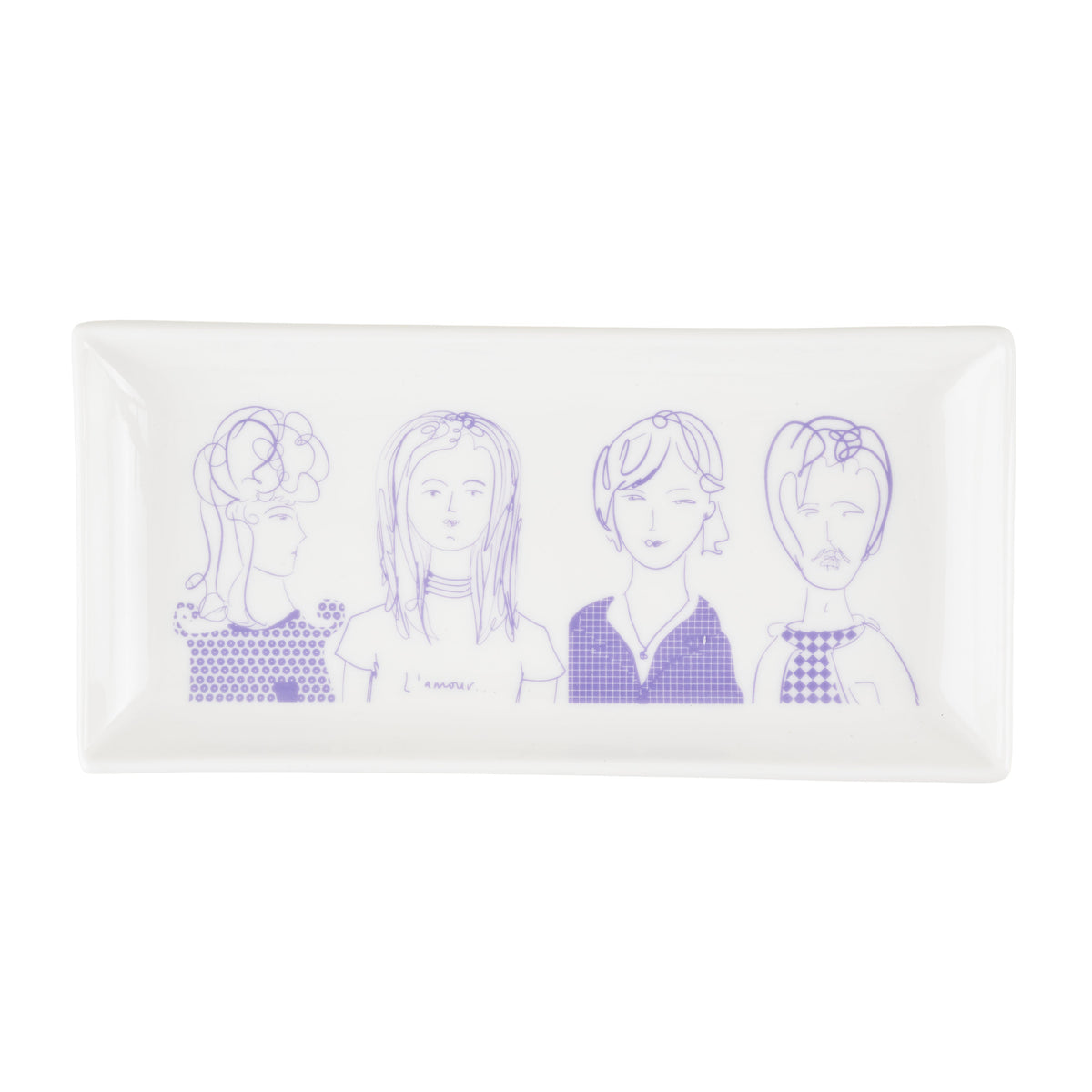 Bandejas | Primavera | Amigos | Morado