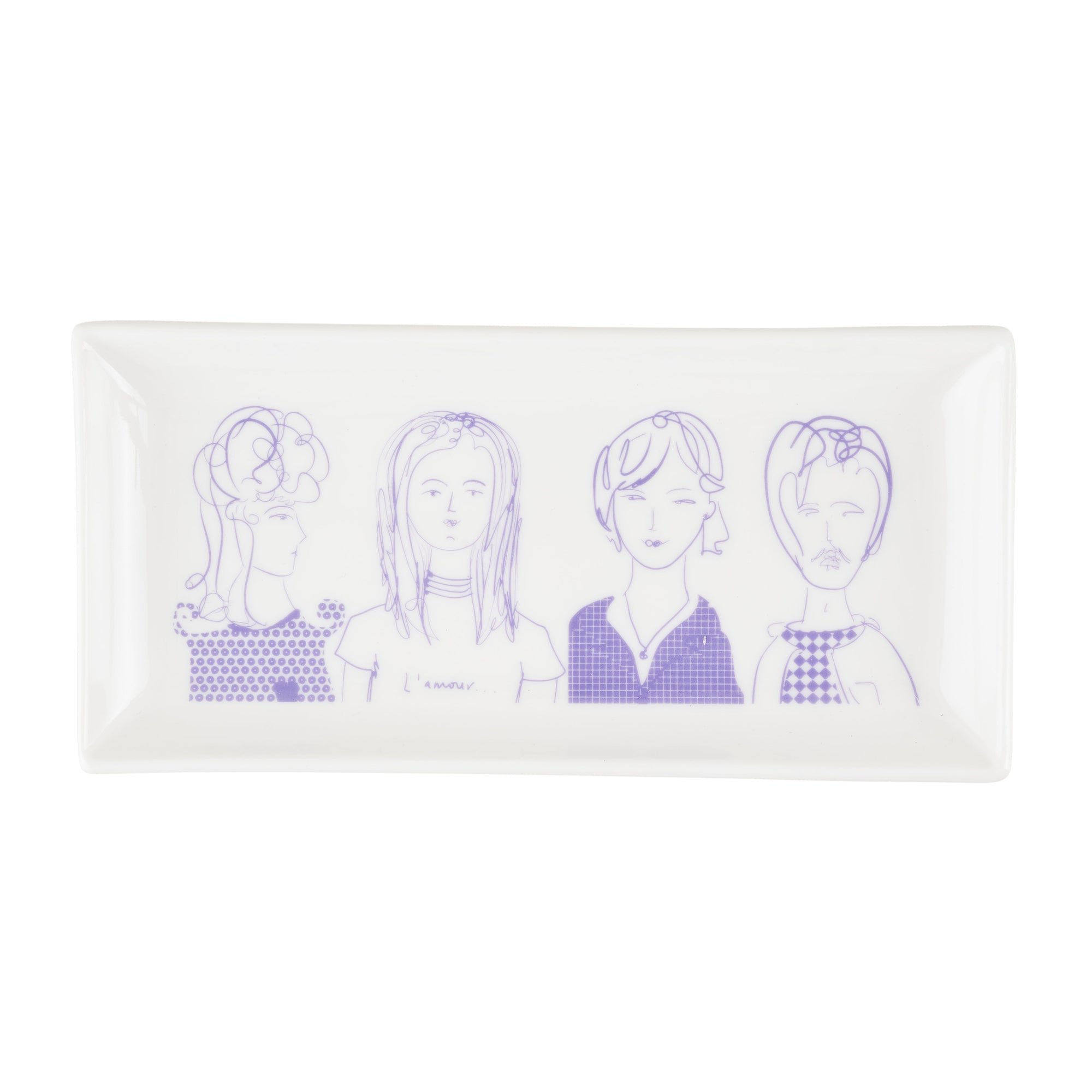 Bandejas | Primavera | Amigos | Morado