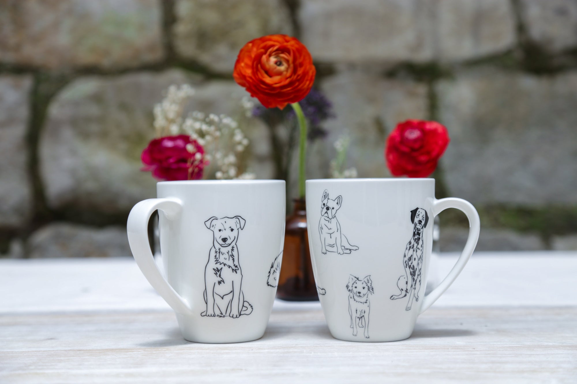 Mugs | Parche Animal  | Perros del Parkway | Negro