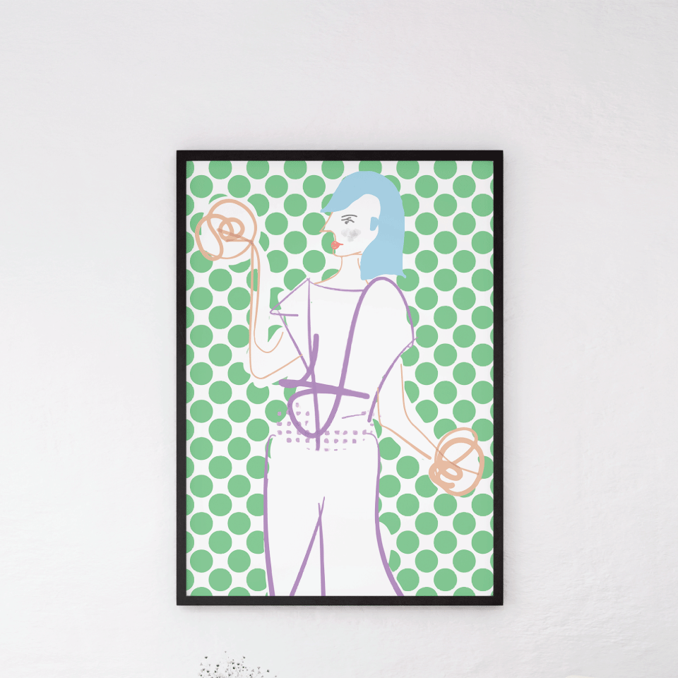 Ilustracion | Viajando | HE'S CROSSING THE STREET | 